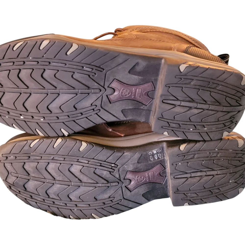 Ariat Men's Brown Leather Shoes - Picture 3 of 5
